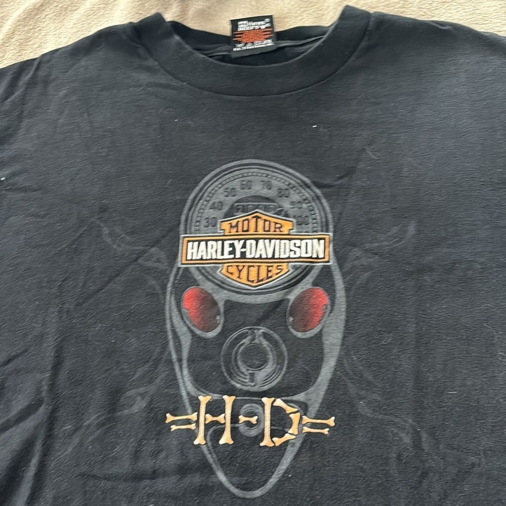 Vintage Harley Davidson, Seaford, Delaware T-shirt - Picture 3 of 4